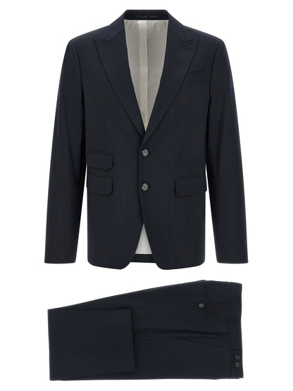 Dsquared² Blue Wool Suit