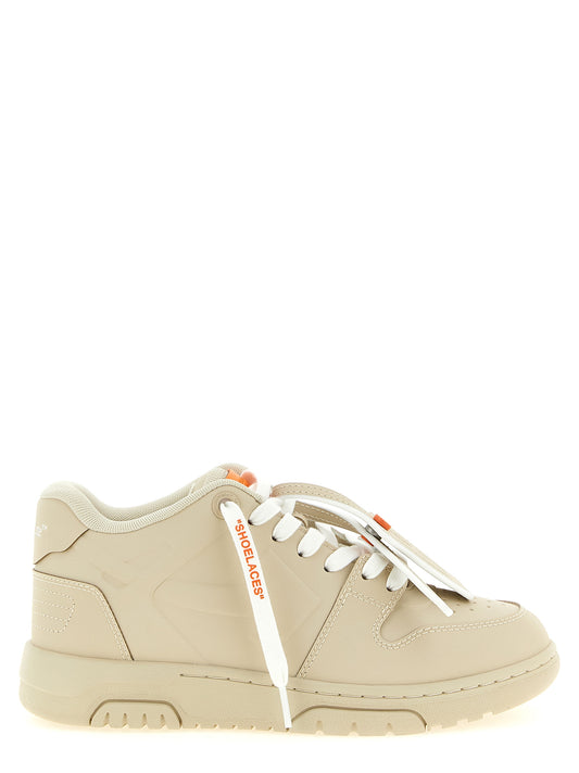 Athletic Sneakers Off-White women plastic polyester rubber & tpu beige, orange & white featuring a avant-garde Women's Athletic Plastic Polyester Rubber & TPU Sneakers design with a avant-garde athletic style for a refined finish.