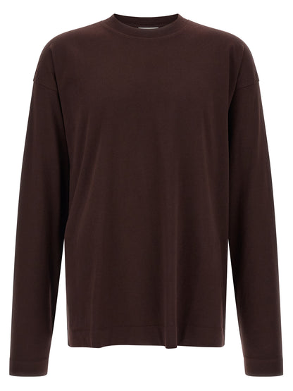 Dries Van Noten Bordeaux Cotton T-Shirt