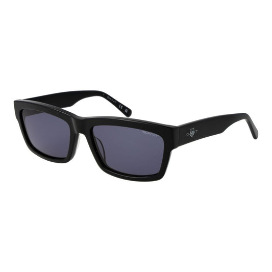 Sunglasses by Gant for men in polyester & fur black & gray features an timeless rectangle full-rim frame design with black coloured frame frames and category-3-dark-tint lens for a timeless finish.