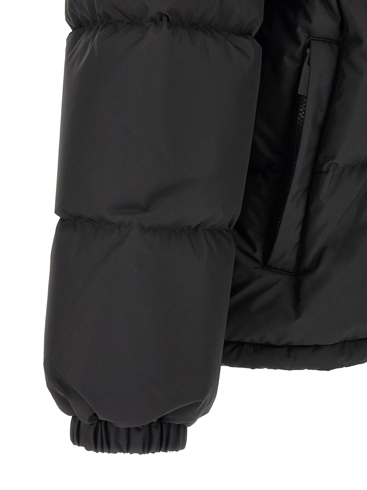 Hooded Parka by Burberry for men in plush polyester & goose down black features a stylish silhouette, meticulously detailed with a sophisticated hooded neckline and functional hooded & insulated for a stylish finish.
