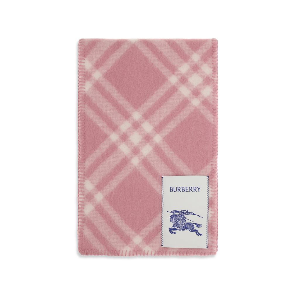 Burberry Merino Wool Scarf - Multicolor Patterned Tartan