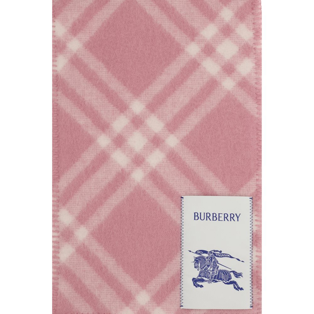 Burberry Merino Wool Scarf - Multicolor Patterned Tartan