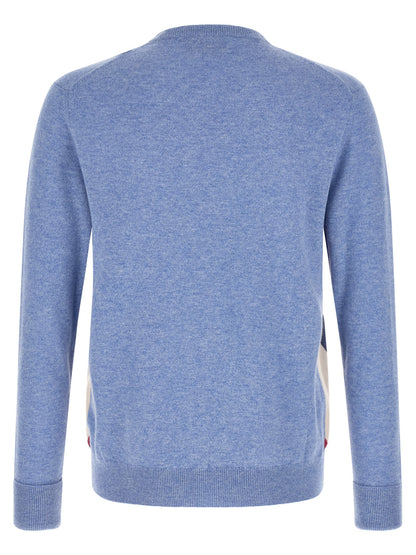 Ballantyne Blue Cashmere Cardigan