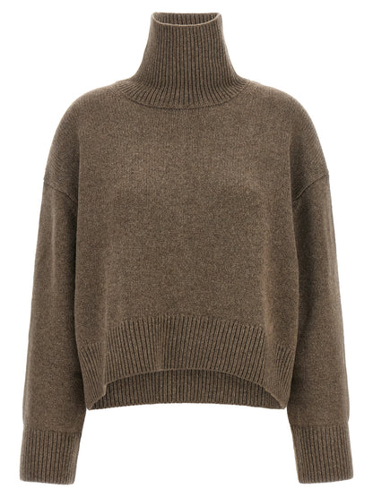 Loulou De Saison Brown Cashmere Cardigan