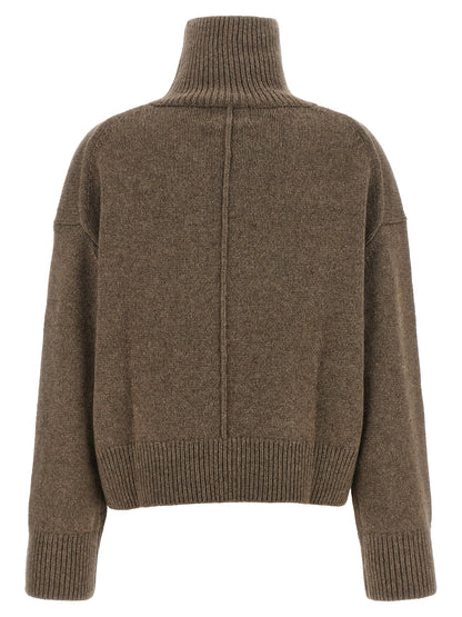 Loulou De Saison Brown Cashmere Cardigan