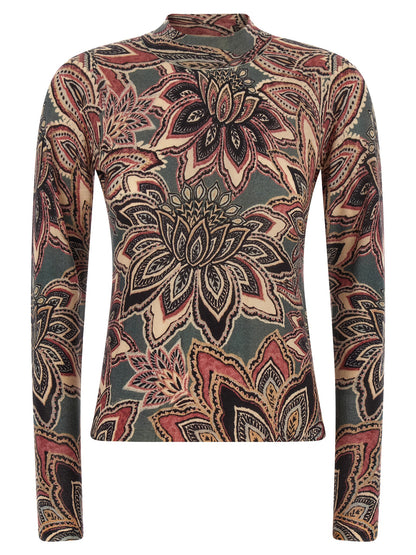 FARM RIO Multicolor Wool Pattern Shirt