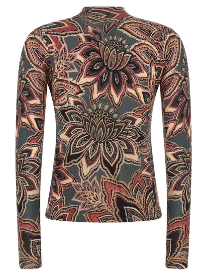 FARM RIO Multicolor Wool Pattern Shirt