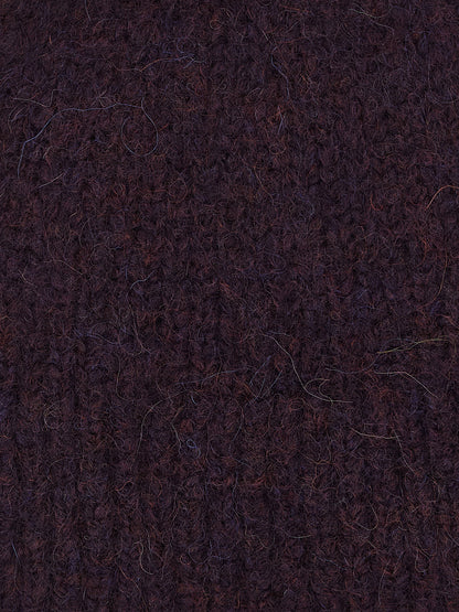 Dries Van Noten Purple Wool Beanie