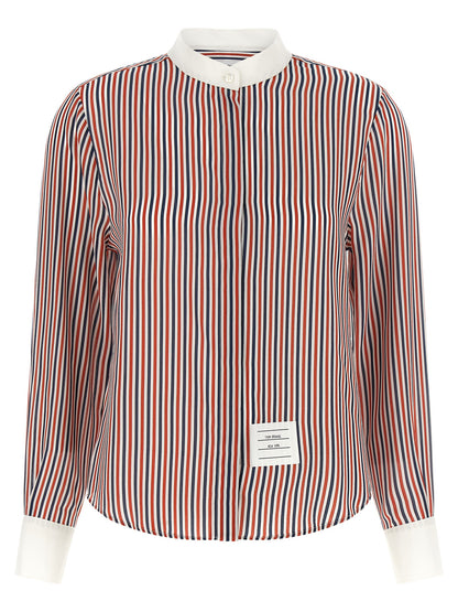 Thom Browne Multicolor Silk Blouse