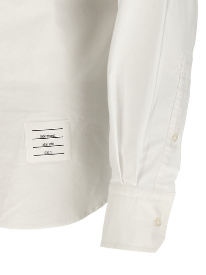 Thom Browne White Cotton Blouse