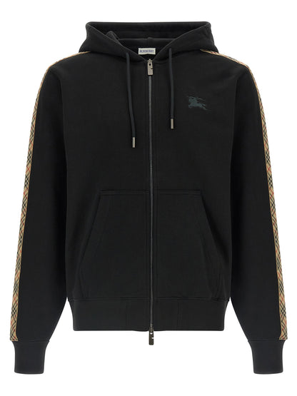 Burberry Black Cotton Sweatshirt