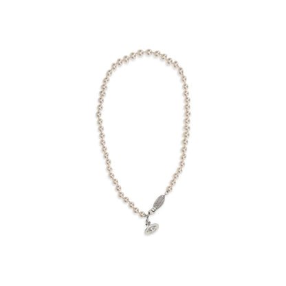 Vivienne Westwood Beige Brass Necklace