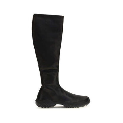 Miu Miu Black Lamb Ovis Aries Ankle Boots