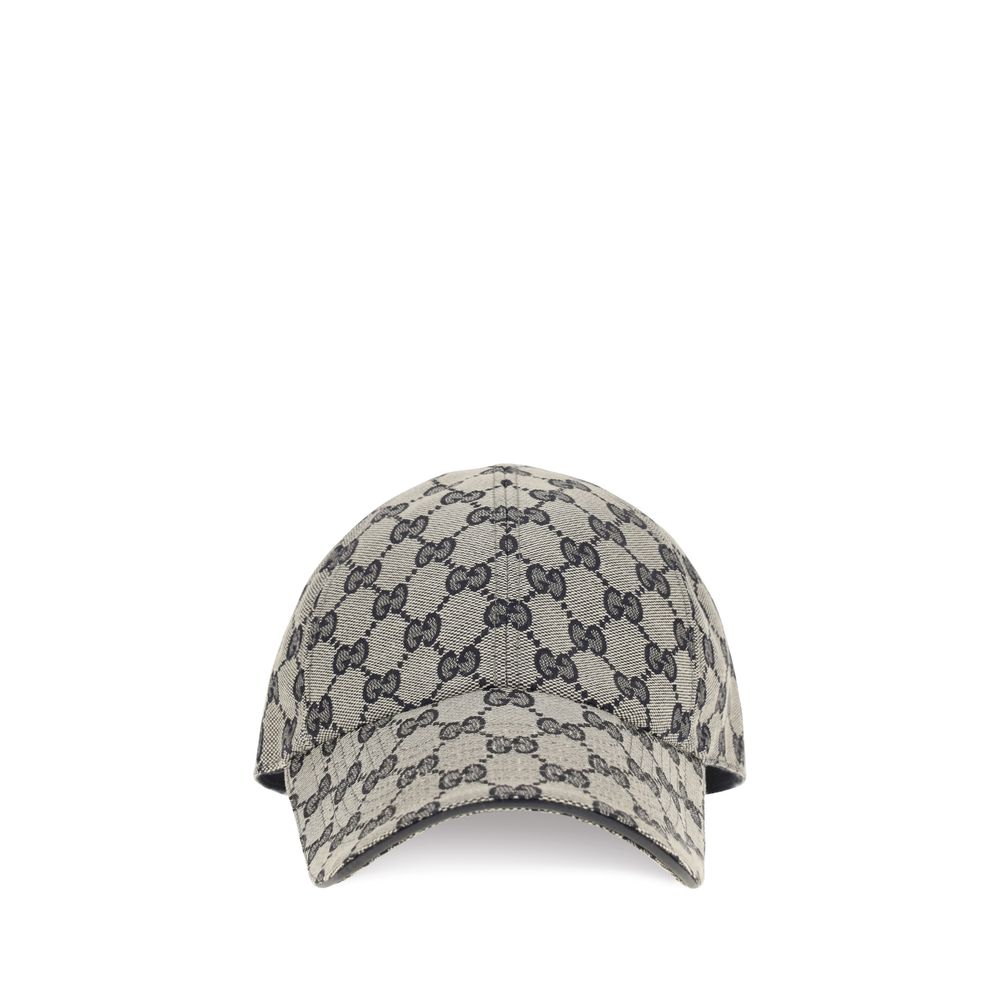 Gucci Gray Cotton Cap (Baseball Hat)