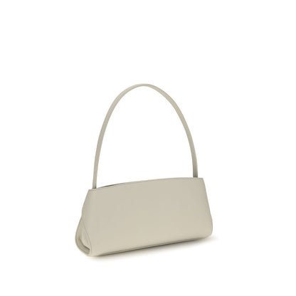 Ferragamo Hug Bos Taurus Calf Leather Compact Drawstring Shoulder Bag - Beige Gold