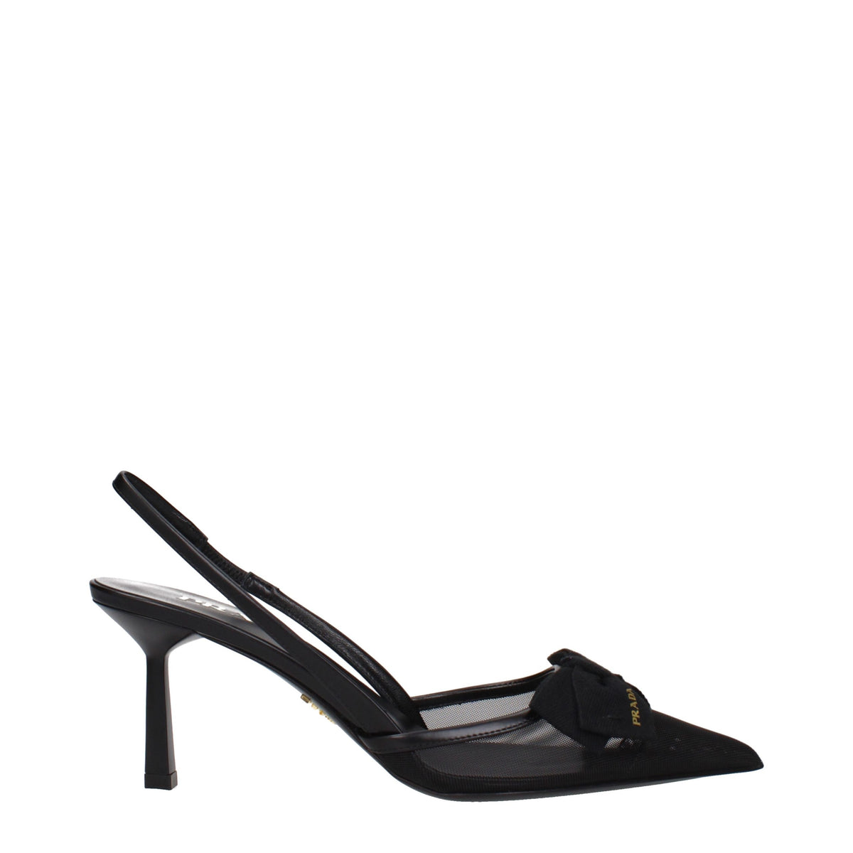 This High-Heel Sandals Pumps Heels by Prada for women in cotton corduroy black presents a effortlessly chic silhouette from the Women's High-Heel Sandals Pumps Heels collection, featuring a effortlessly chic high-heel and effortlessly chic .