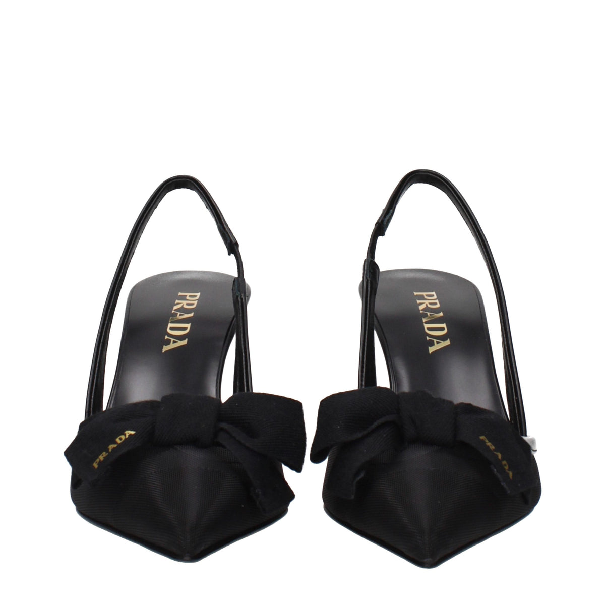 This High-Heel Sandals Pumps Heels by Prada for women in cotton corduroy black presents a effortlessly chic silhouette from the Women's High-Heel Sandals Pumps Heels collection, featuring a effortlessly chic high-heel and effortlessly chic .