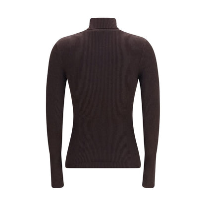 Wolford Brown Wool Oves Aries Turtleneck