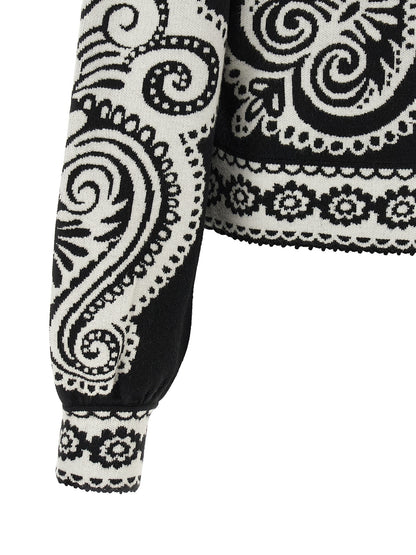 FARM RIO Bicolor Polyester Cardigan