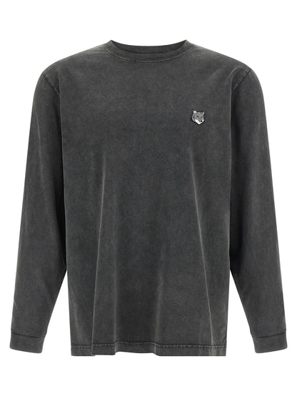 Maison Kitsuné Black Organic Cotton T-Shirt