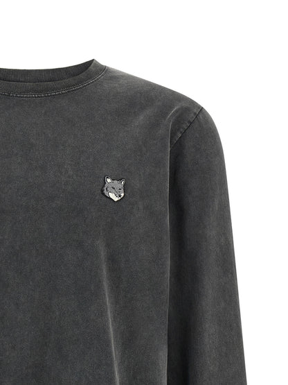 Maison Kitsuné Black Organic Cotton T-Shirt