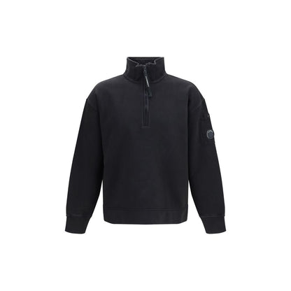 C.P. Company Black Cotton Sweatshirt