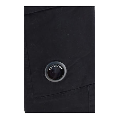 C.P. Company Black Cotton Cargo Pants