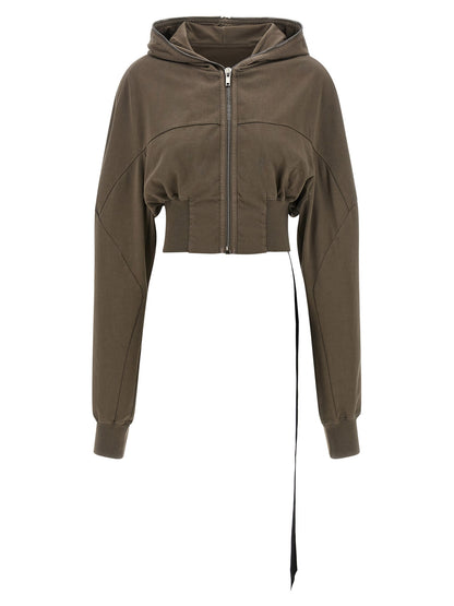 DRKSHDW Gray Cotton Hoodie
