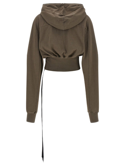 DRKSHDW Gray Cotton Hoodie