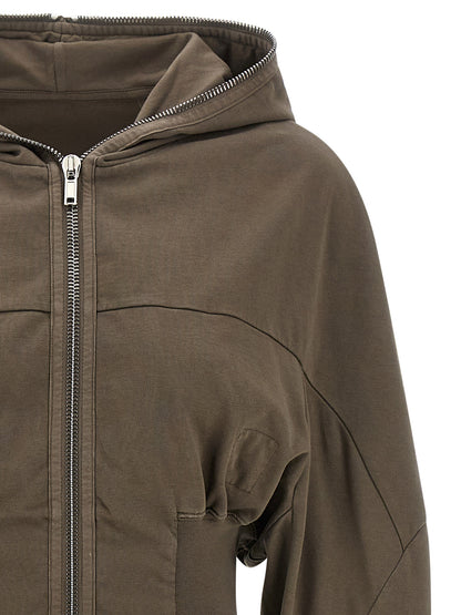 DRKSHDW Gray Cotton Hoodie