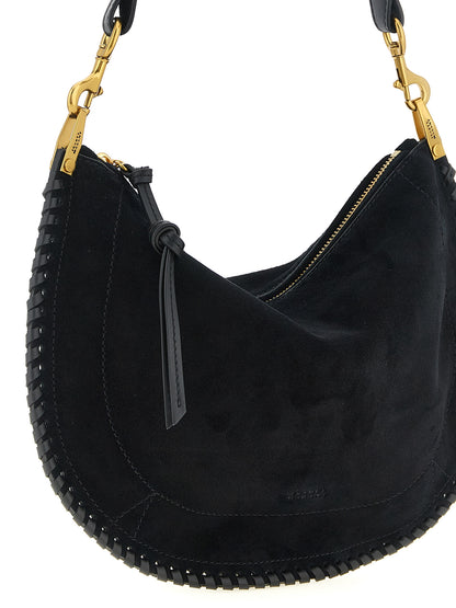 Isabel Marant Black Cowhide Handbag