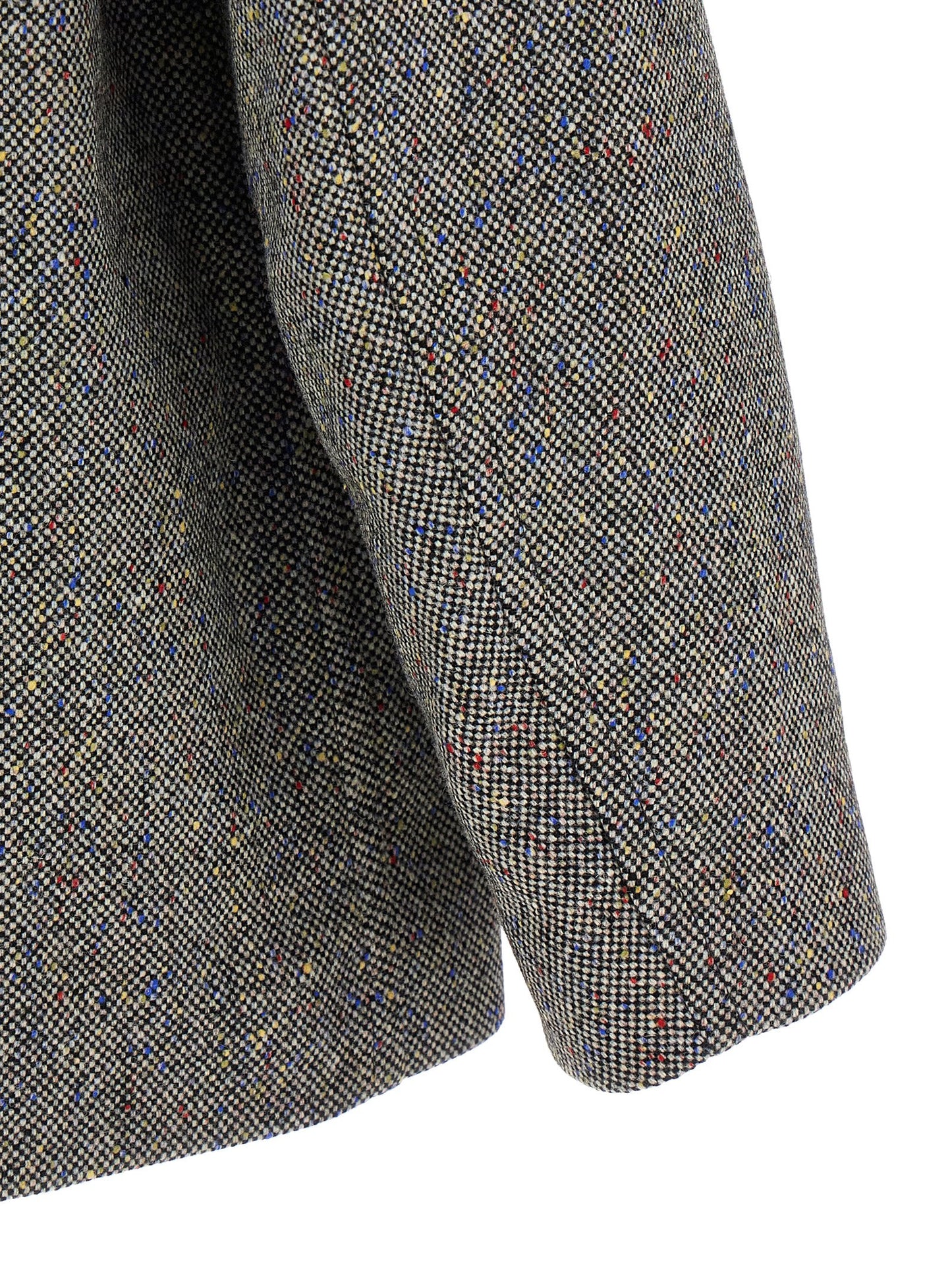 Dries Van Noten Gray Wool Coat