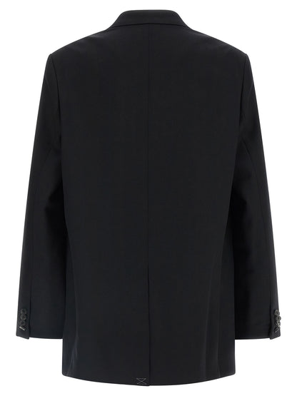 Dries Van Noten Black Wool Blazer
