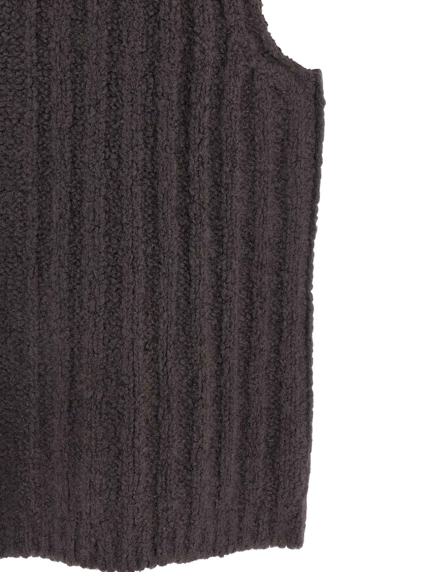 Rick Owens Gray Cashmere Sleeveles Sweater