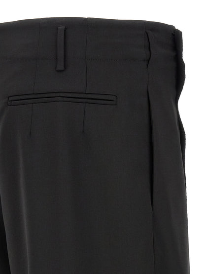 Kiko Kostadinov Black Virgin Wool Dress Pants