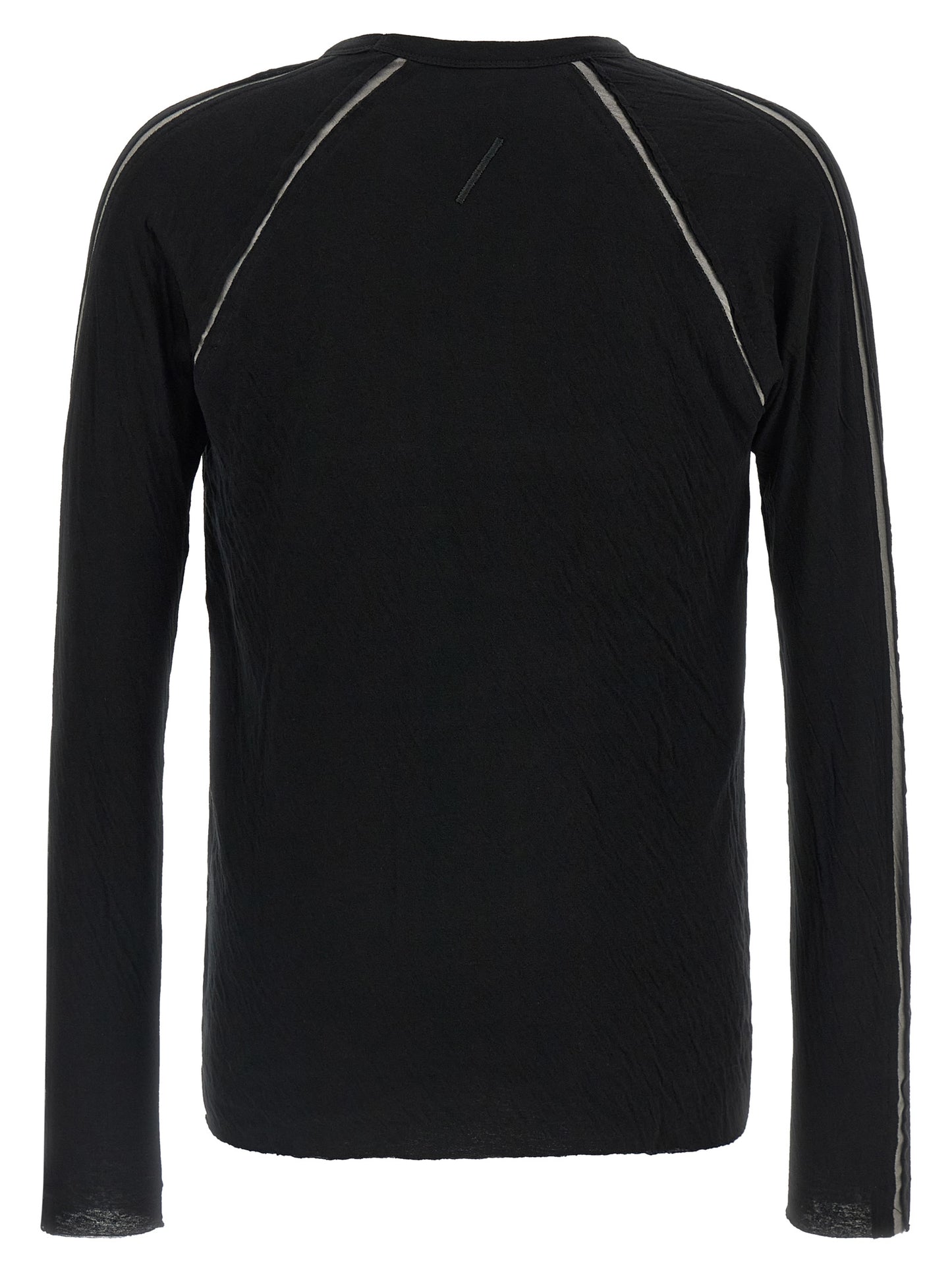 Thom Krom Black Cotton T-Shirt