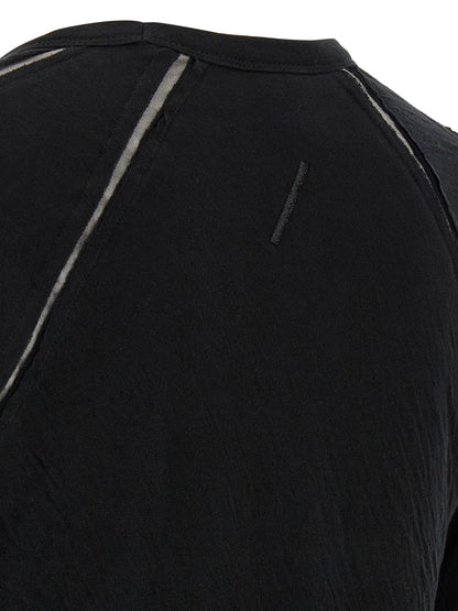 Thom Krom Black Cotton T-Shirt