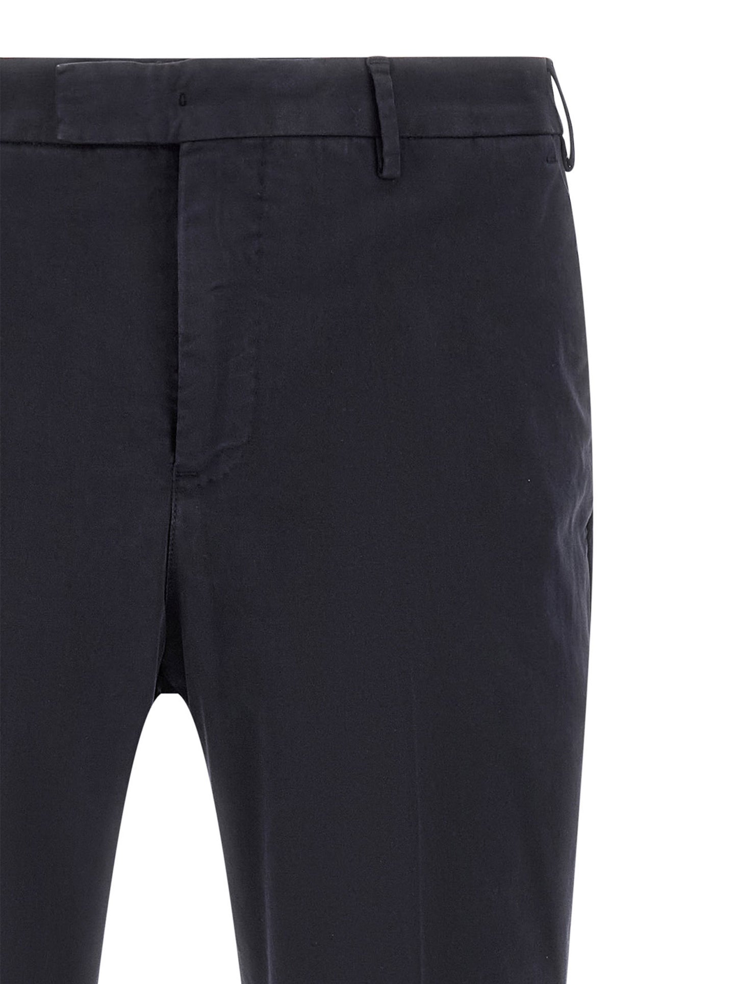 PT Torino Blue Cotton Casual Pants