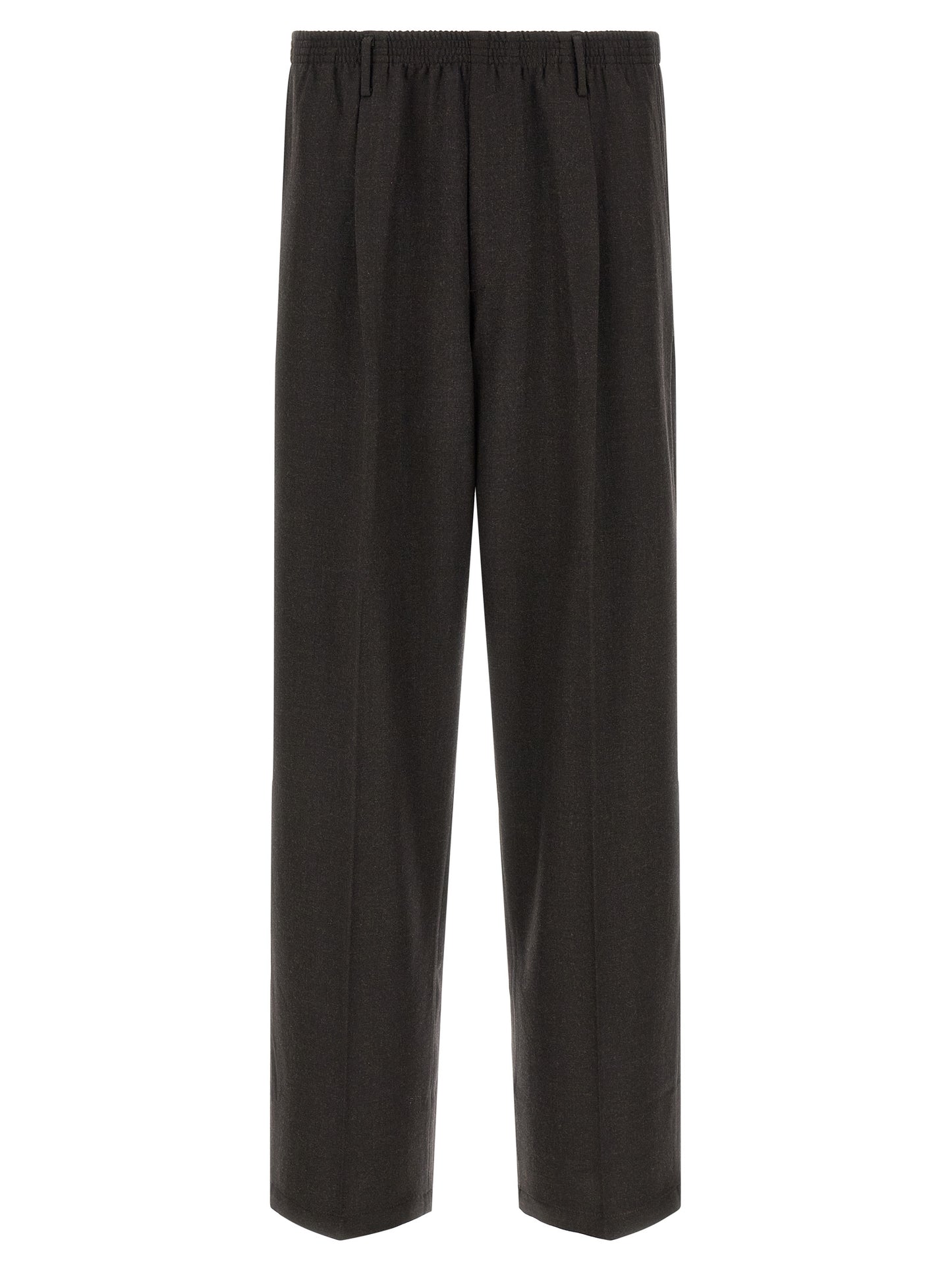 CELLAR DOOR Brown Virgin Wool Dress Pants