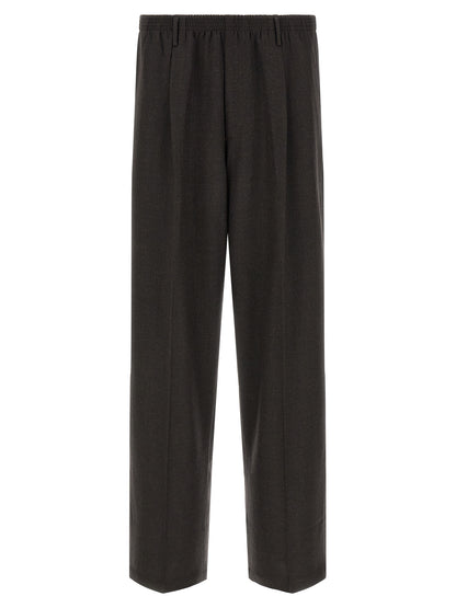 CELLAR DOOR Brown Virgin Wool Dress Pants