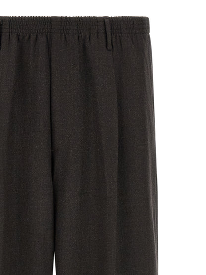 CELLAR DOOR Brown Virgin Wool Dress Pants