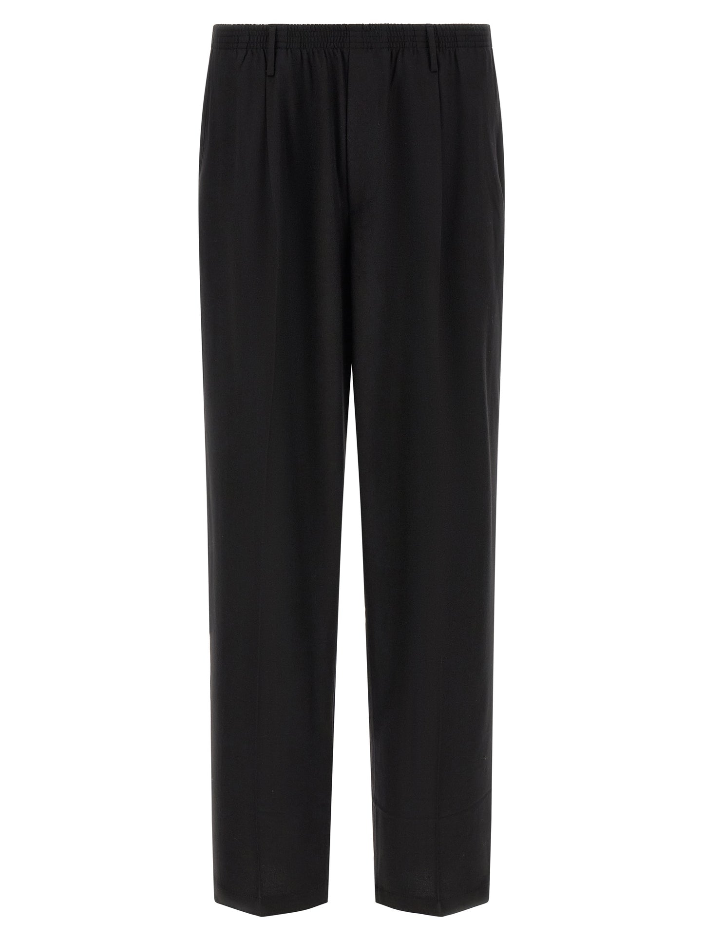 CELLAR DOOR Black Virgin Wool Dress Pants
