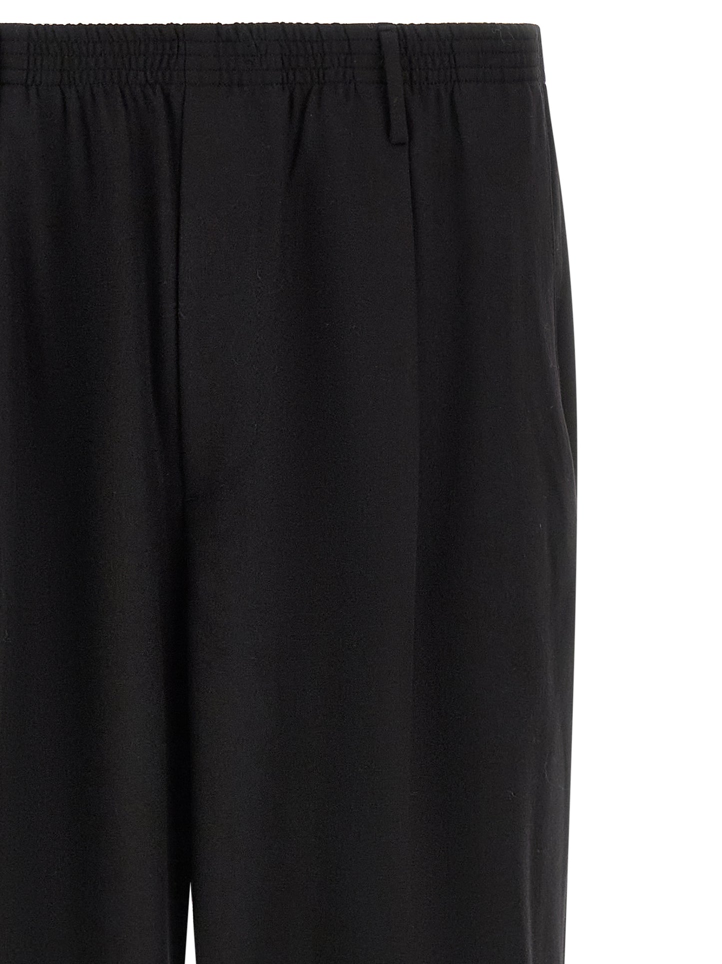 CELLAR DOOR Black Virgin Wool Dress Pants