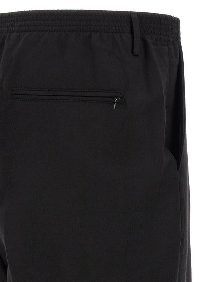 CELLAR DOOR Black Virgin Wool Dress Pants