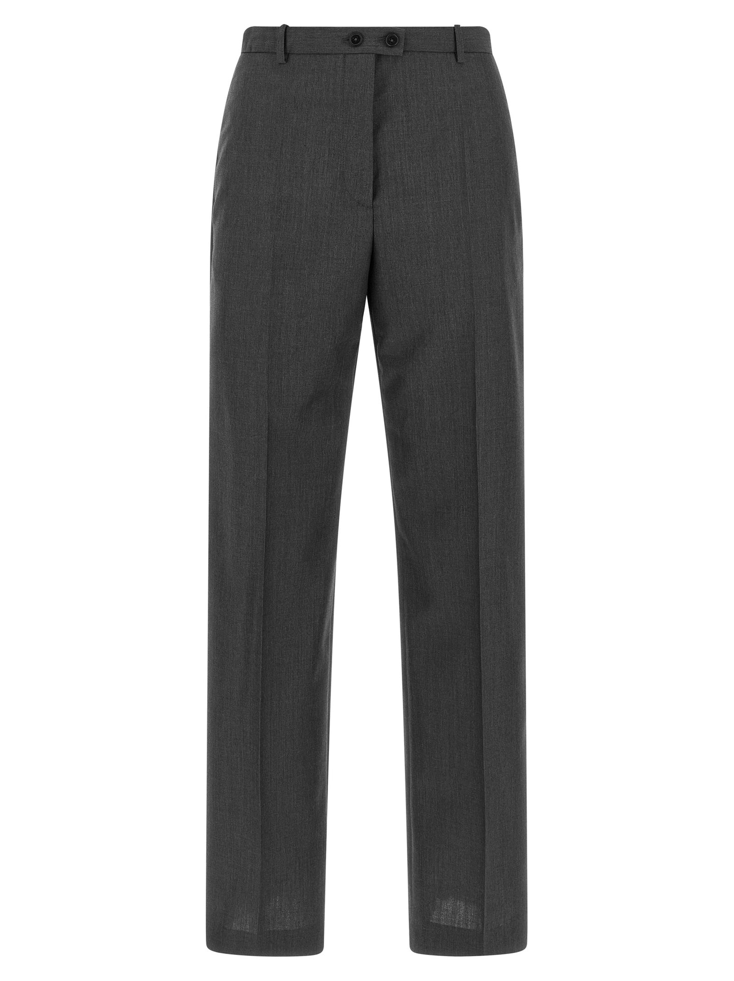 Jil Sander Gray Wool Dress Pants