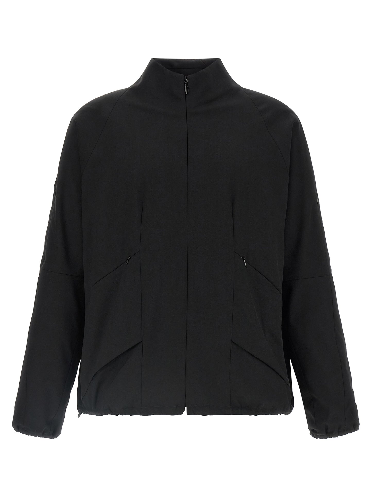 Kiko Kostadinov Black Virgin Wool Full-Length Jacket
