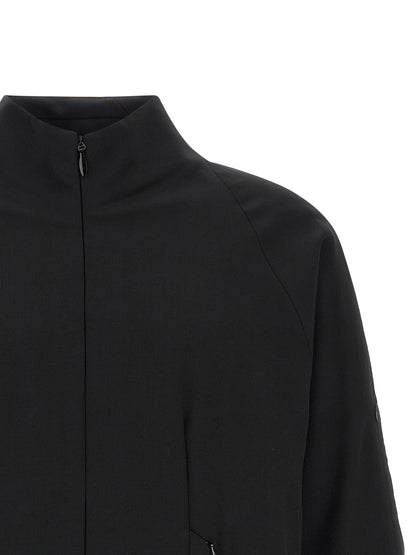 Kiko Kostadinov Black Virgin Wool Full-Length Jacket