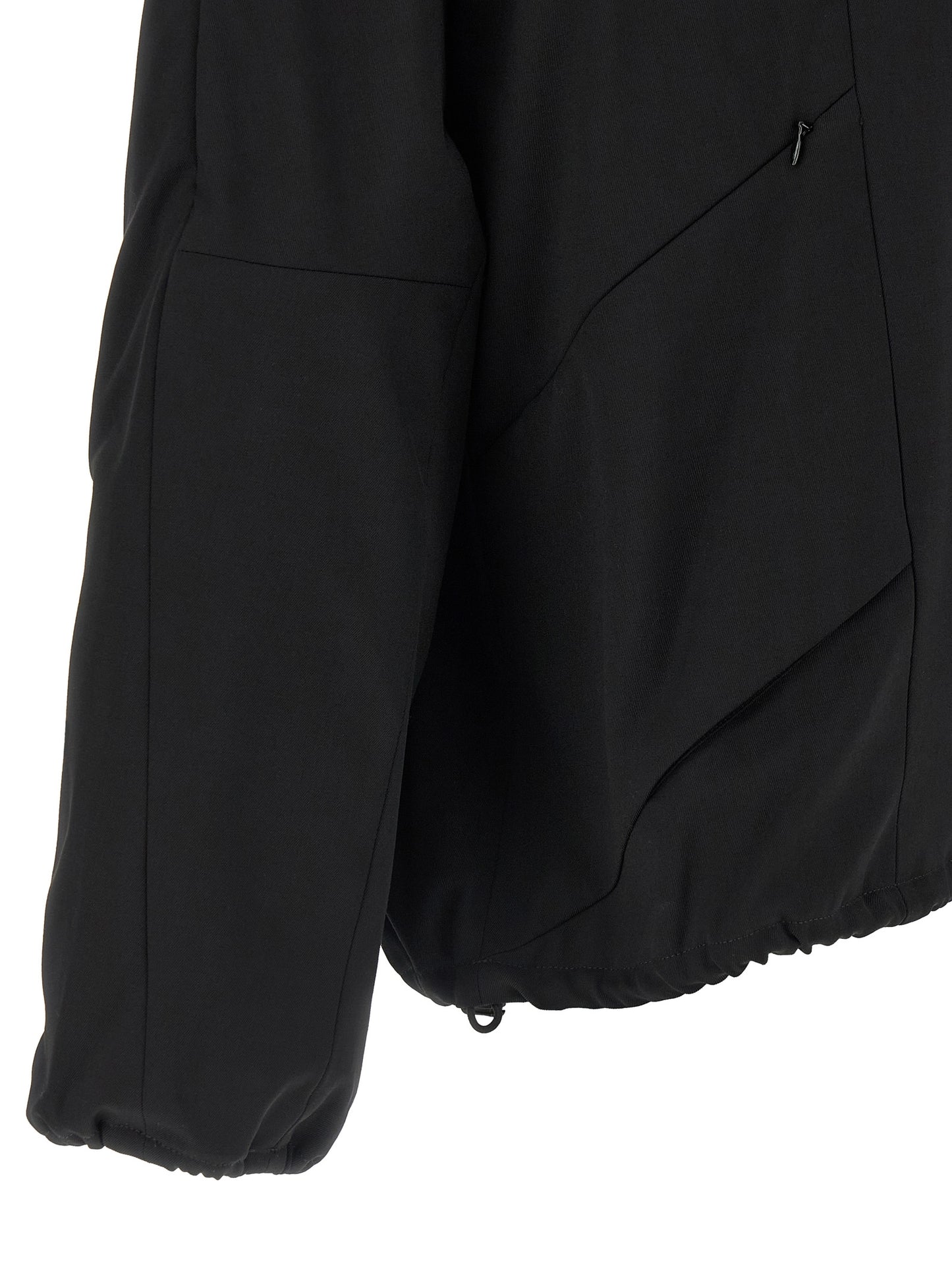 Kiko Kostadinov Black Virgin Wool Full-Length Jacket