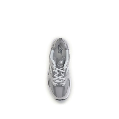 New Balance Gray Polyamide Athletic Sneakers